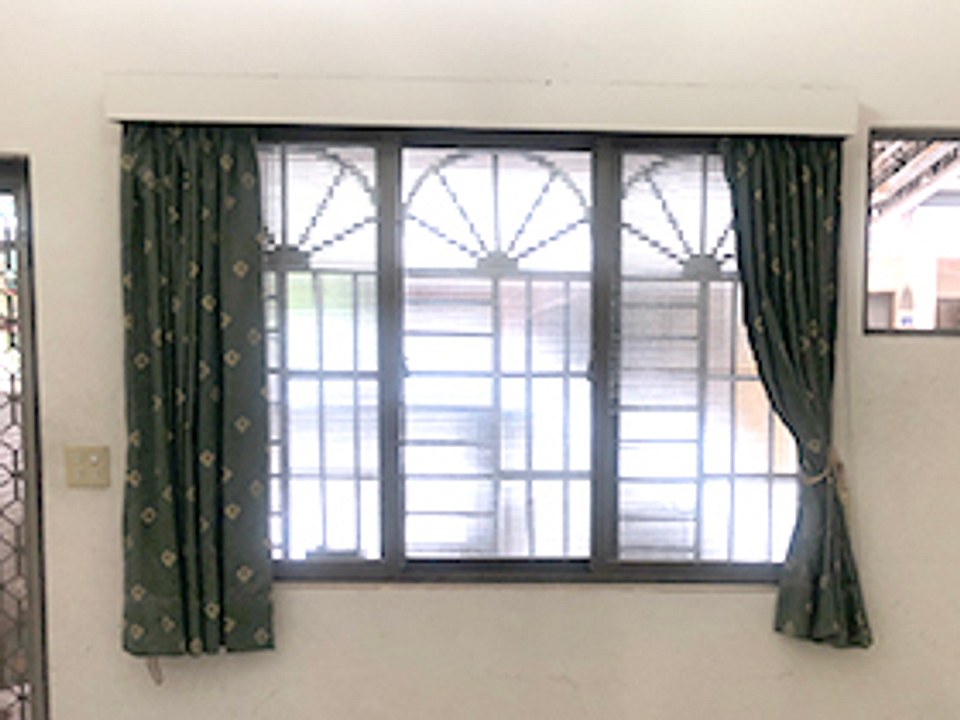 方邸客廳主窗施工前